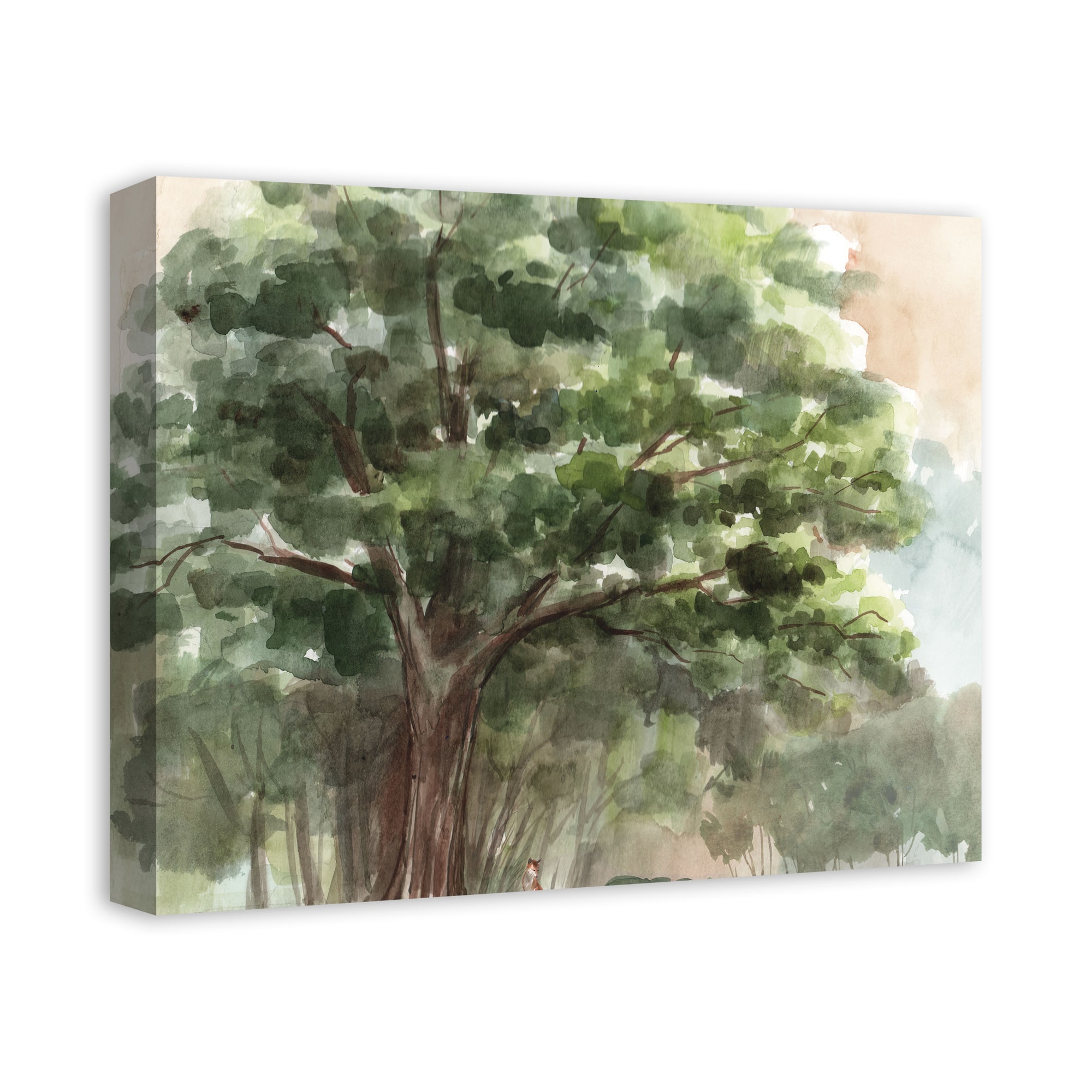 Pastoral Tree 20" x 16" Canvas Wall Art